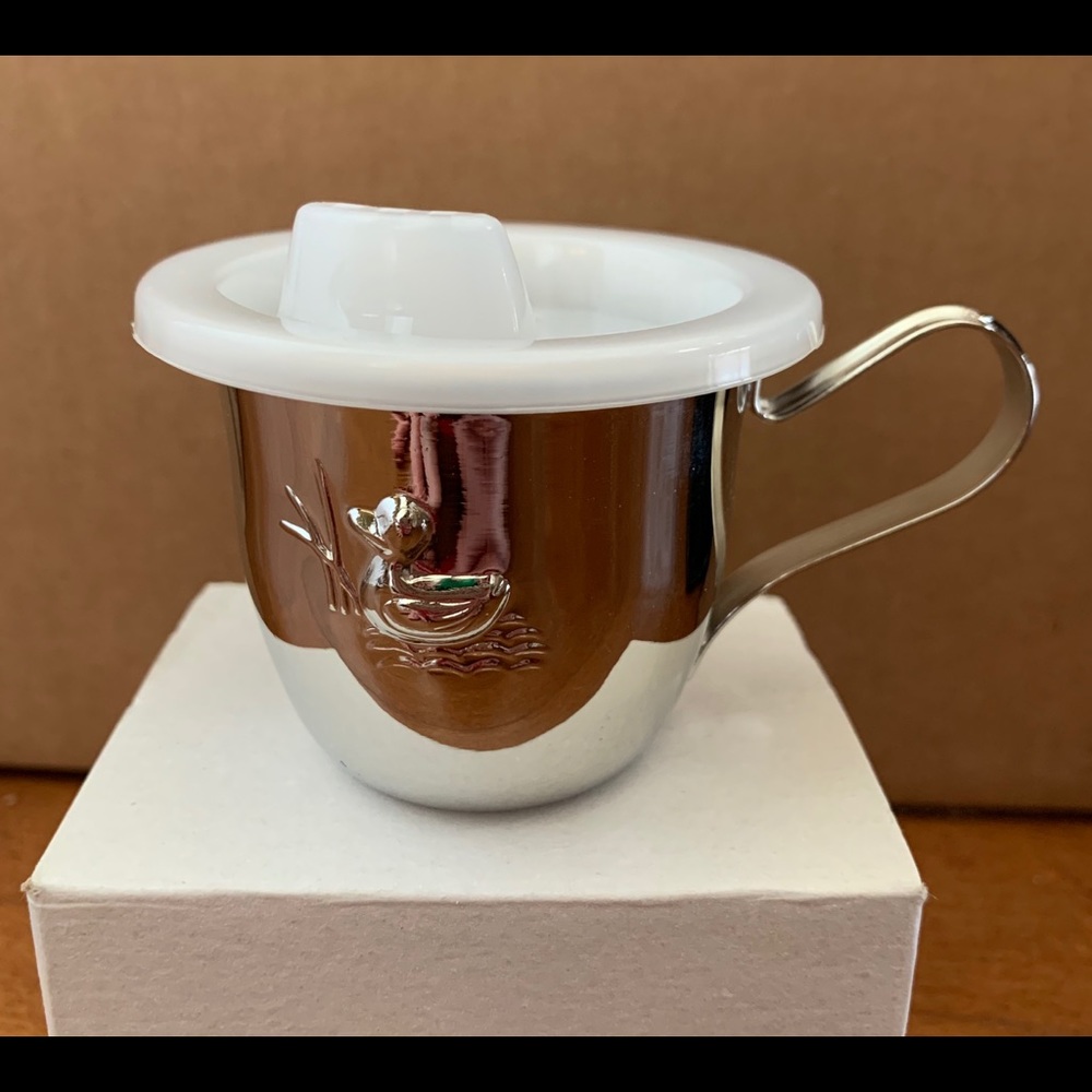 New Stainless baby sippy cup